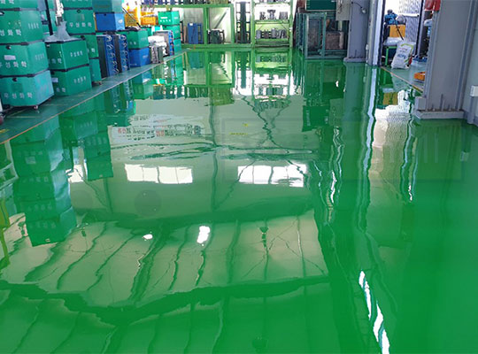 环氧自流平地坪基面处理